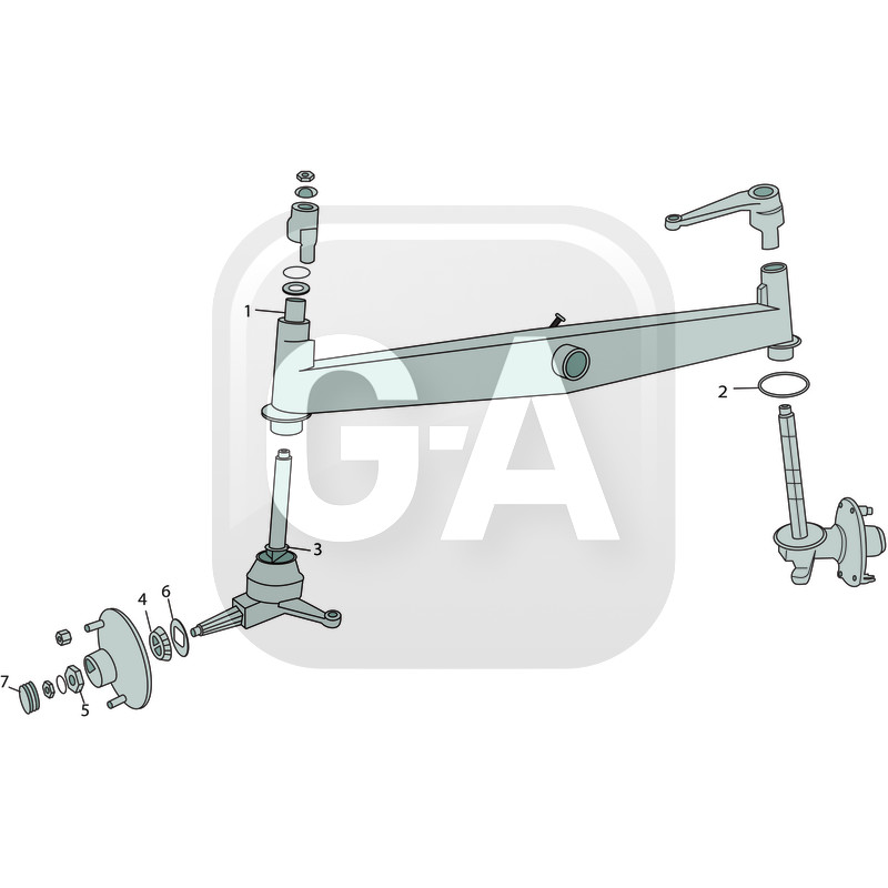 Bouchon moyeu Eicher